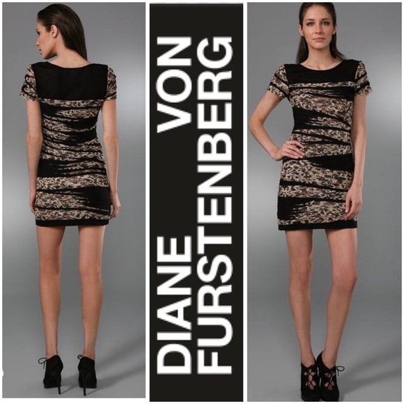 Diane Von Furstenberg Dresses & Skirts - 18. Diane von Furstenberg Noelle Mini Dress Flattering